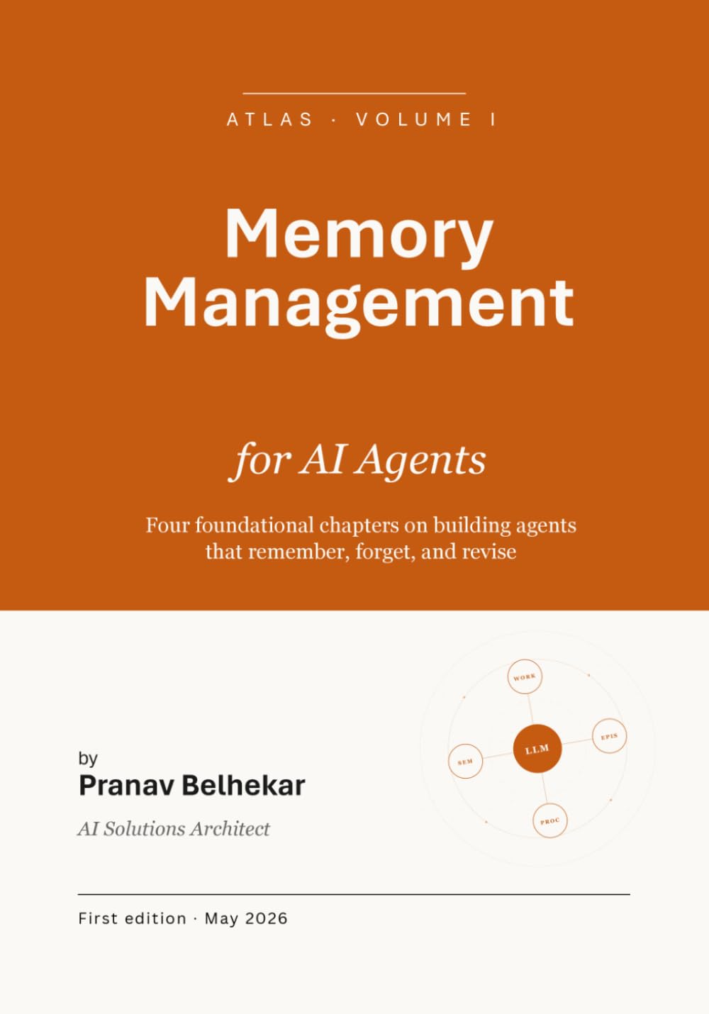 Front cover of Memory Management for AI Agents, ATLAS Volume I
